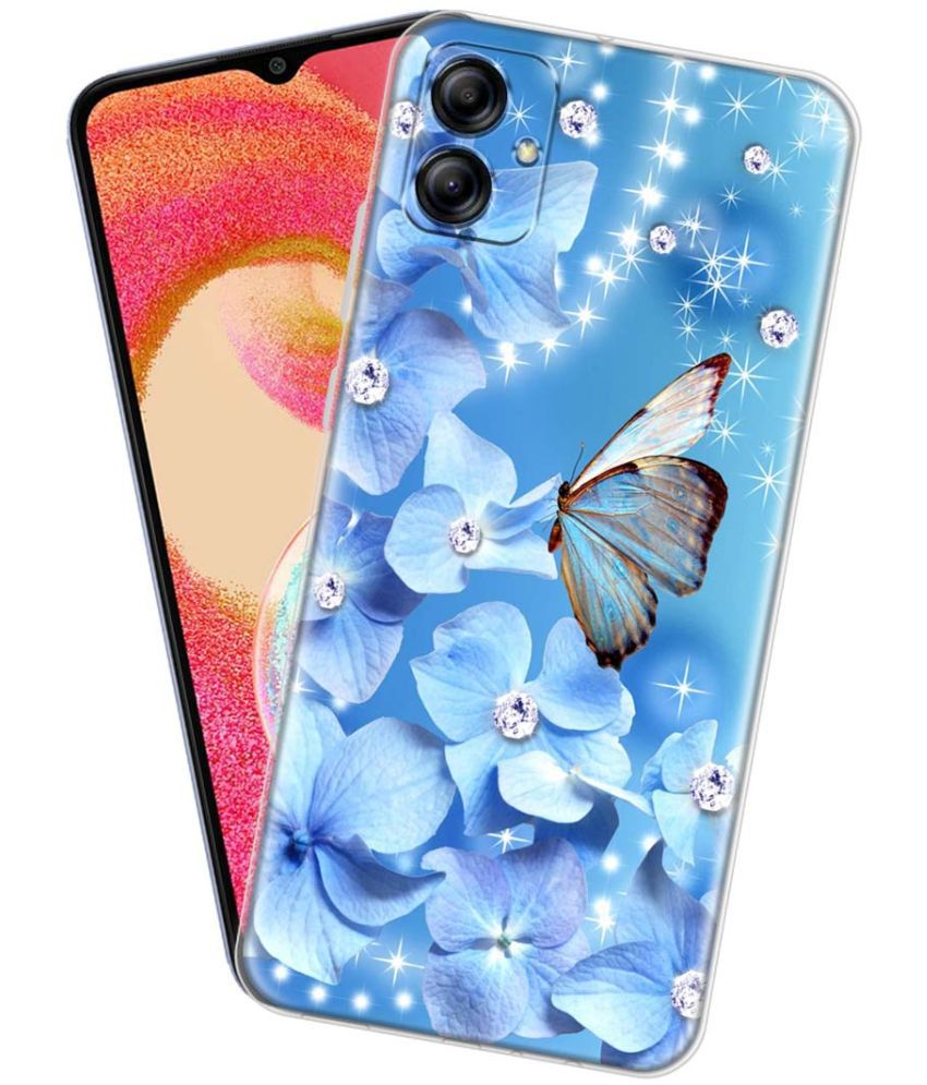     			NBOX - Multicolor Printed Back Cover Silicon Compatible For Samsung Galaxy A04e ( Pack of 1 )