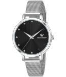 Crestello - Silver Metal Analog Womens Watch