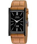 LOUIS DEVIN - Brown Leather Analog Men's Watch