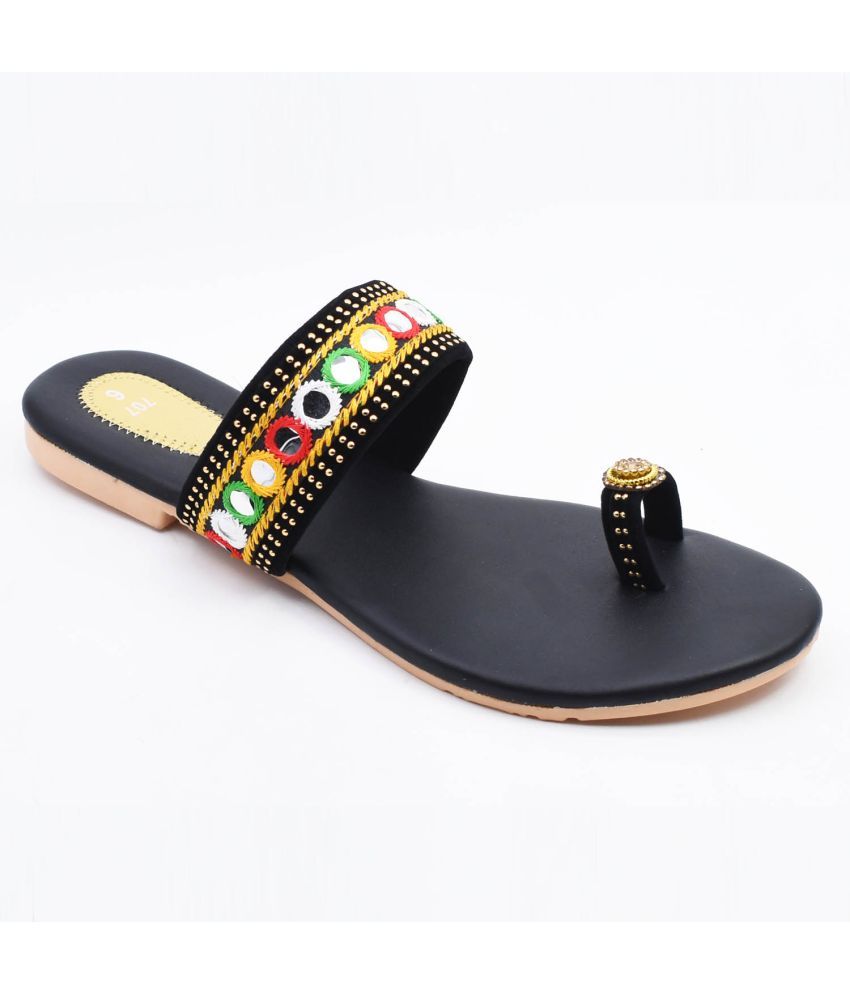     			Dream Makers - Black Women's Flats