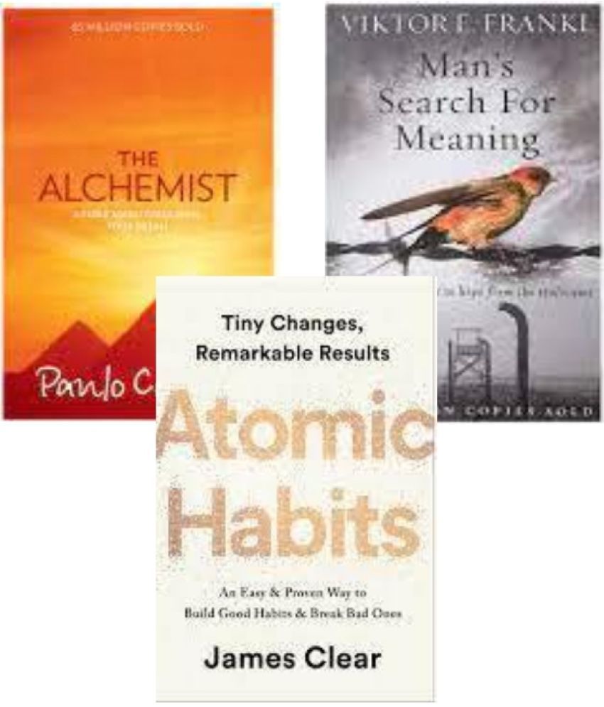     			The Alchemist + Man's Search For Meaning + Atomic Habits
