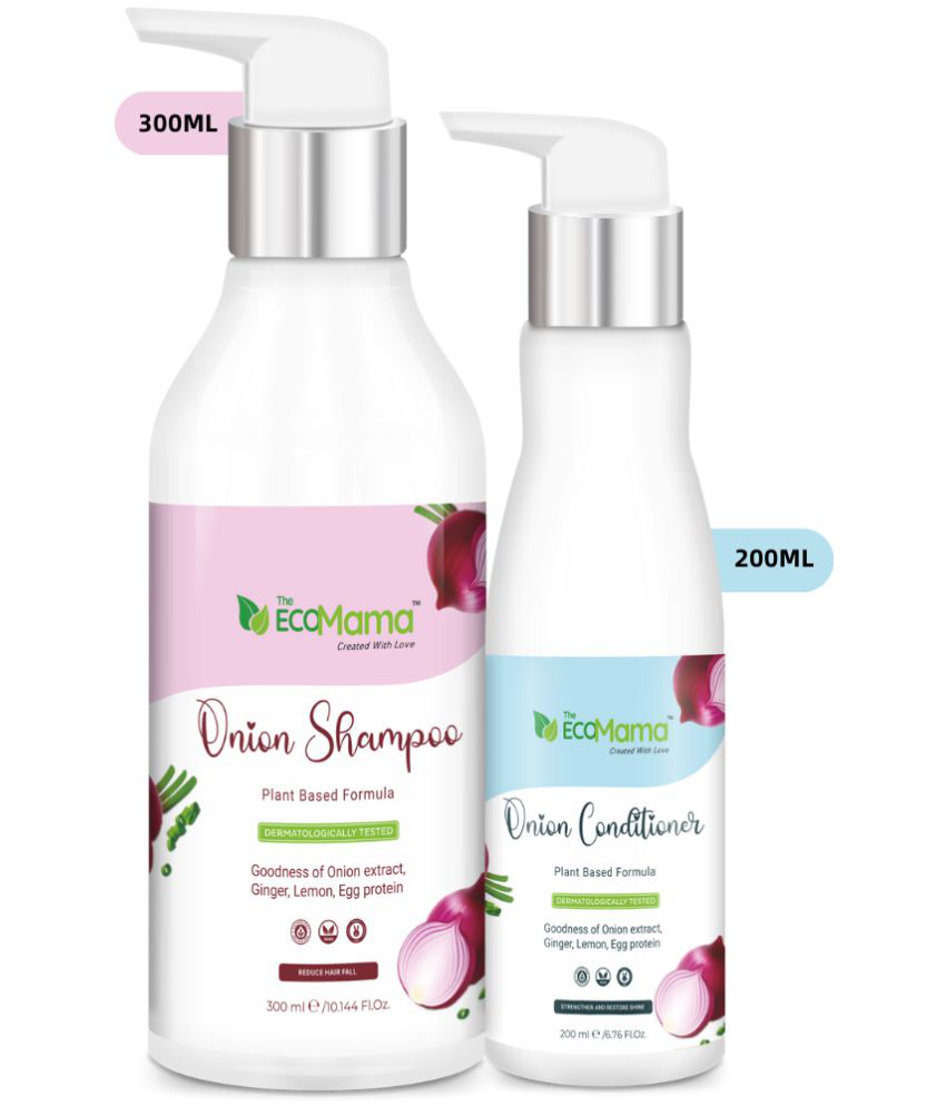     			The Eco Mama Onion Hair Care Duo: Nourishing Shampoo & Revitalizing Conditioner Combo for Stronger, Healthier Hair