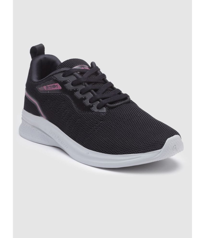     			Action - Black Women's Running Shoes