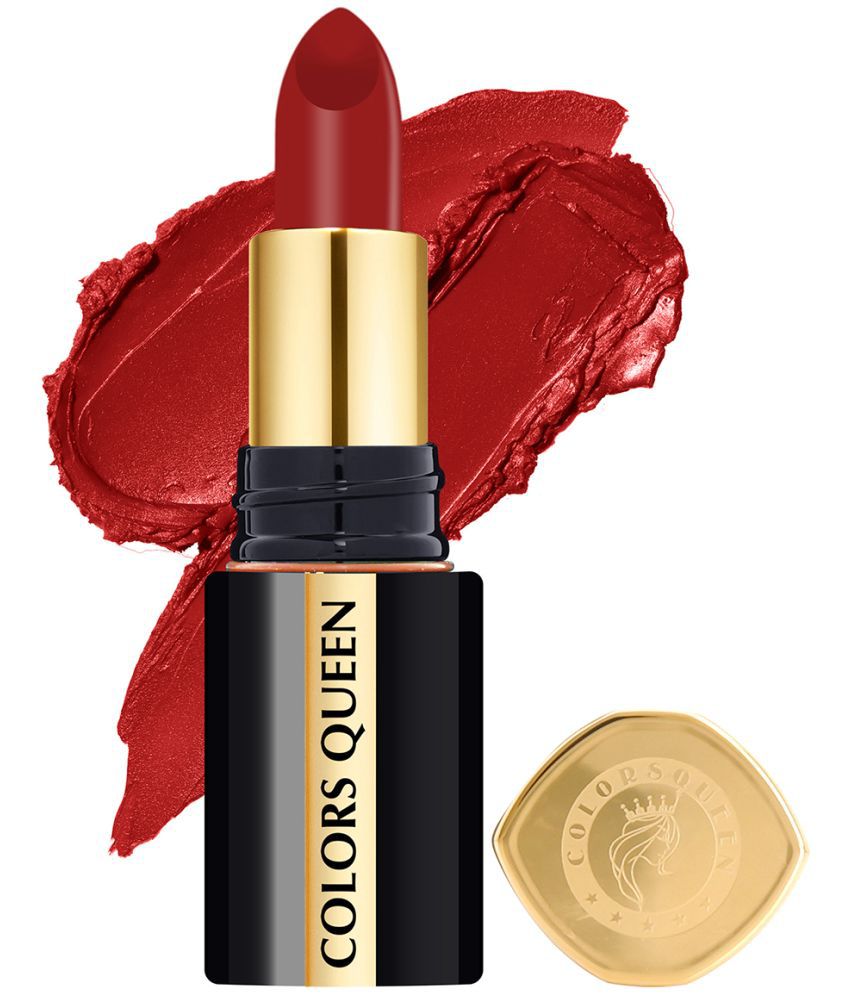     			Colors Queen - Ruby Red Matte Lipstick 4