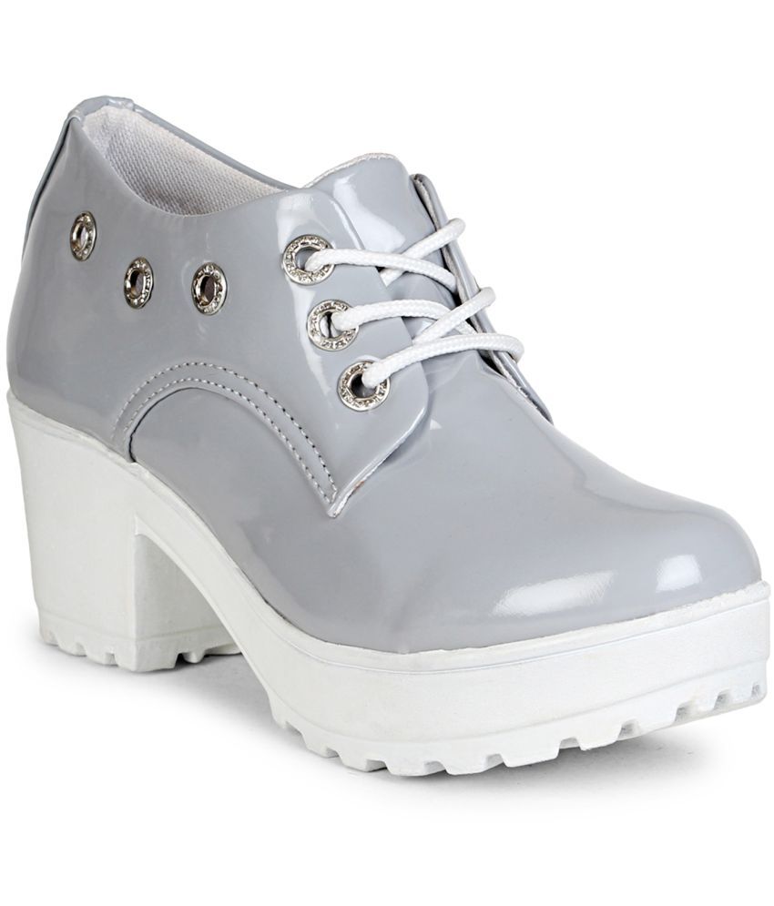     			Ishransh - Gray Women's Ankle Length Boots