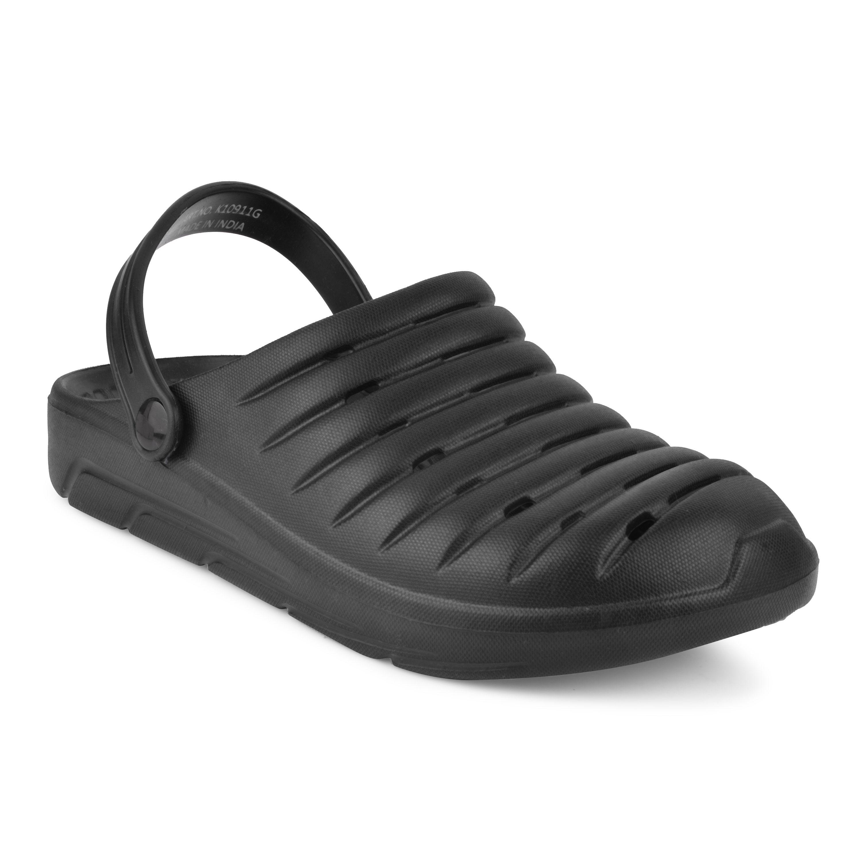     			Paragon - Black Men's Toe covered Flip Flop