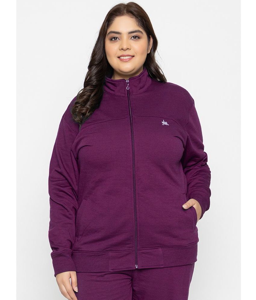     			YHA - Purple Fleece Women's Jacket