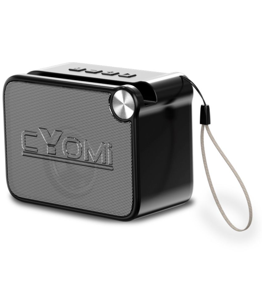     			CYOMI CY_617Candy 5 W Bluetooth Speaker Bluetooth V 5.1 with SD card Slot,USB Playback Time 4 hrs Black