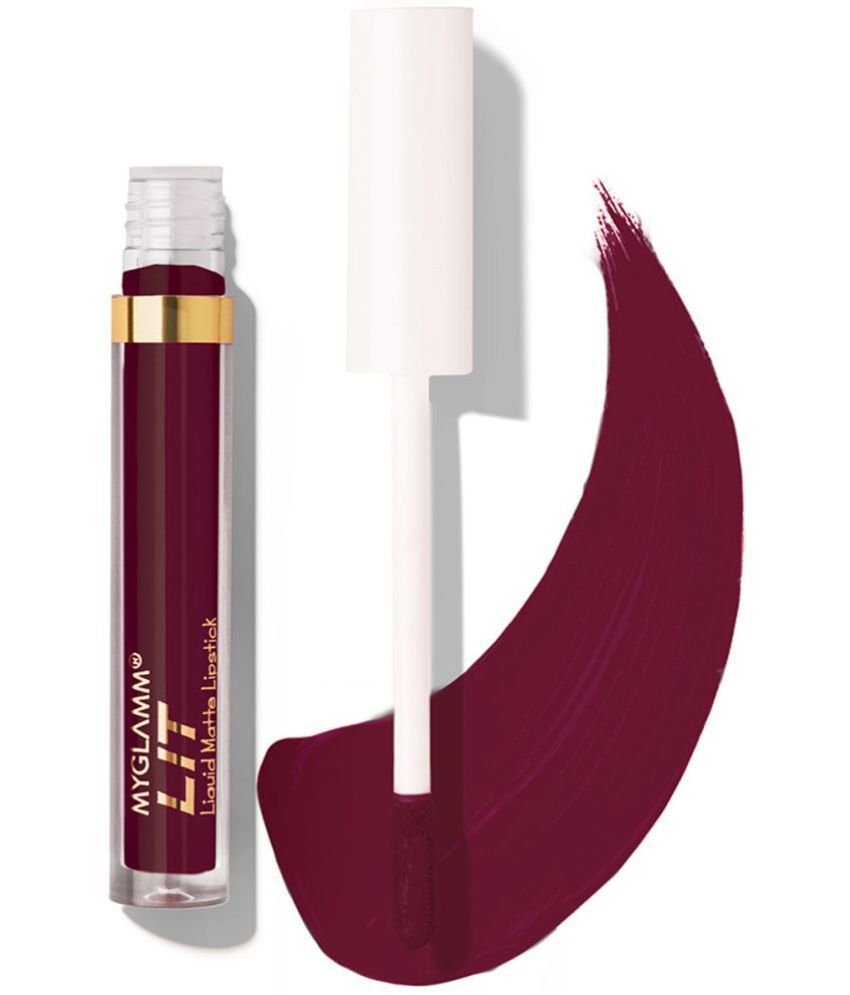     			MYGLAMM - Purple Matte Lipstick 1.6