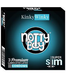 NottyBoy Extra Thin Super Slim Condom - 3 Units