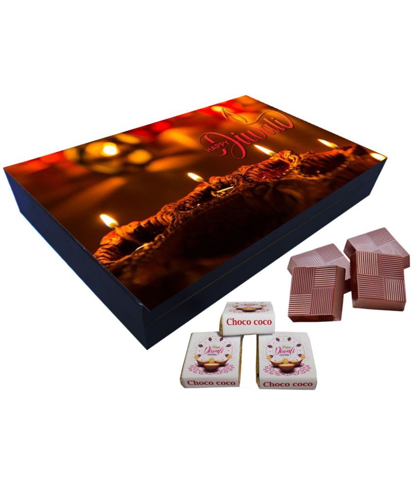     			Choco coco Amazing Diwali Dark Chocolate 240 g Pack of 9