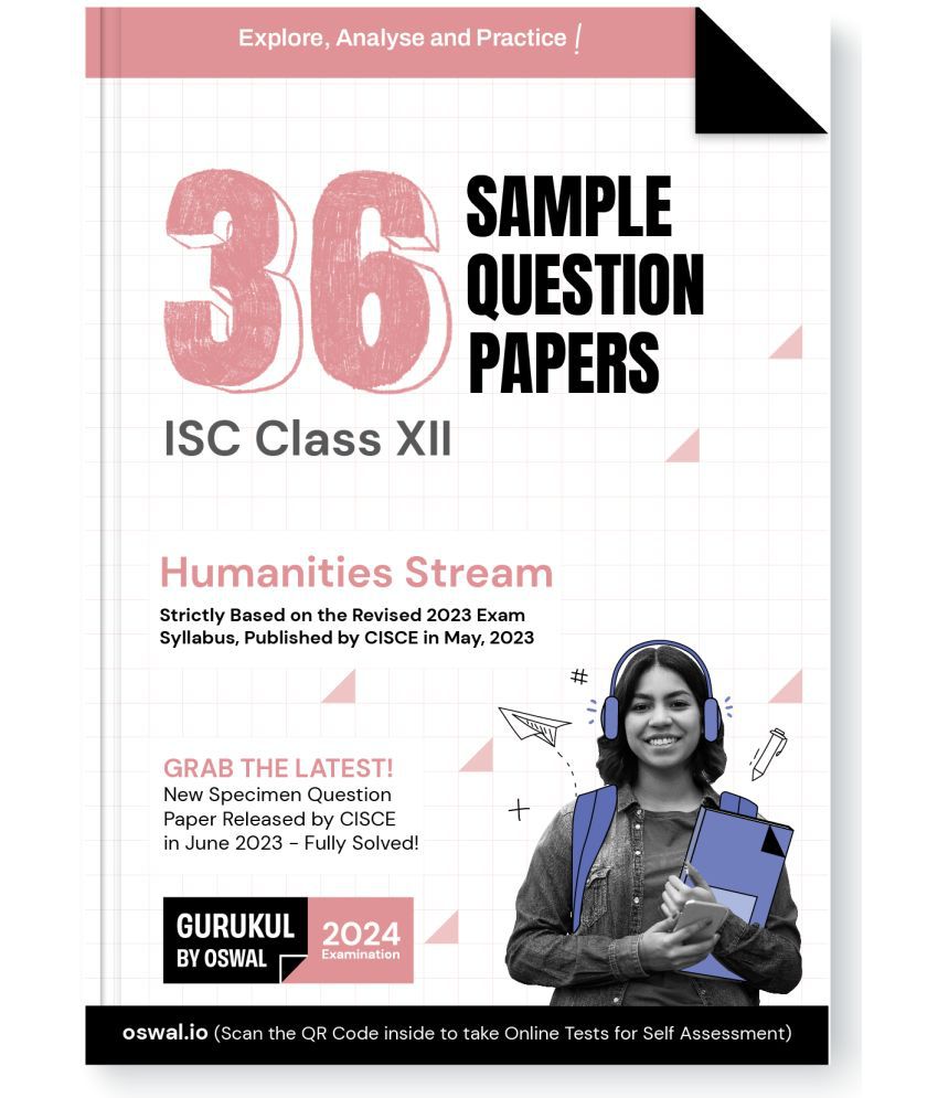     			Gurukul 36 Sample Question Papers for ISC Humanities Stream Class 12 Exam 2024 : Solved New Specimen Questions (English I & II, Physical Edu, Eco, Pol