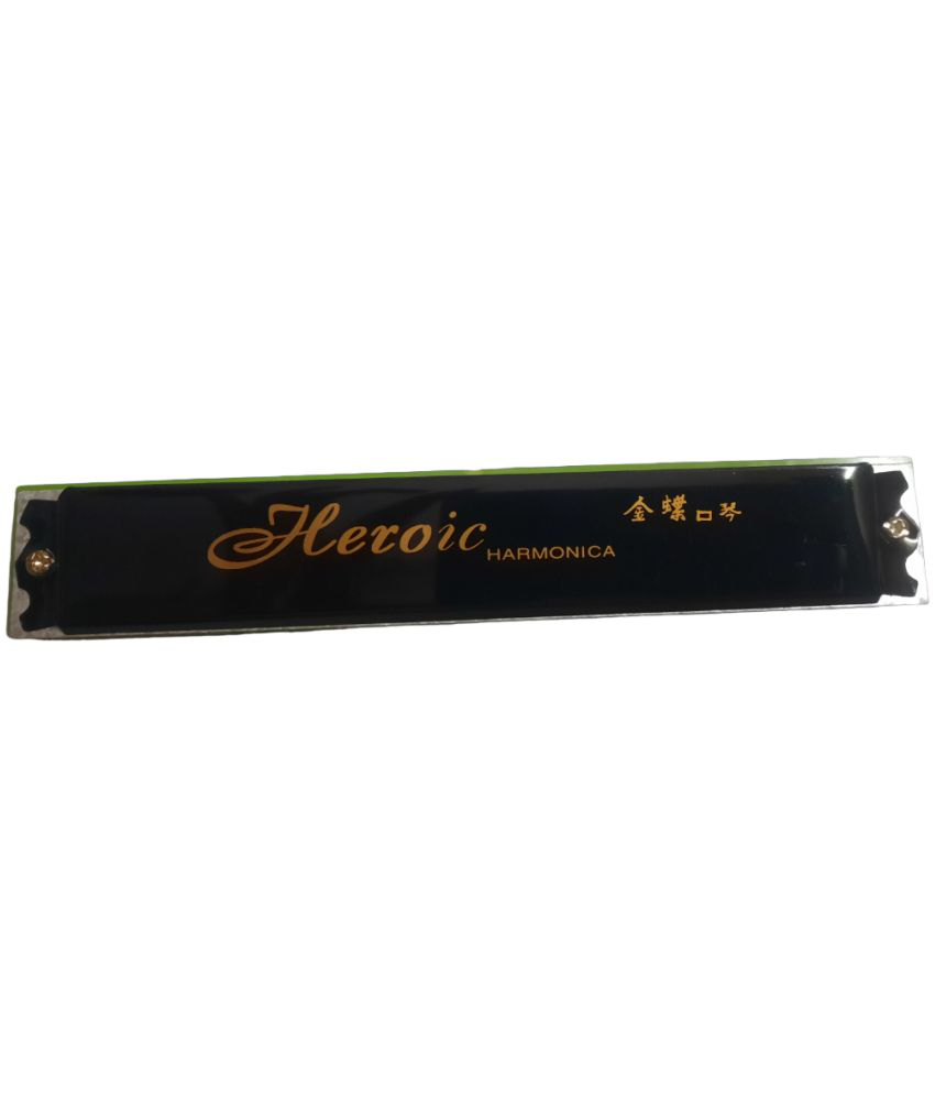     			HEROIC 24 holes C key With 48 Tones Harmonica For Kids/Beginners Pack of 1