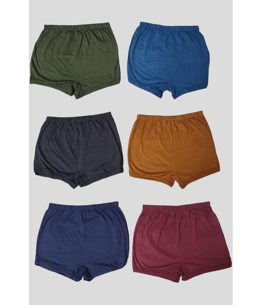     			ICONIC ME - Multicolor Cotton Girls Bloomers ( Pack of 6 )