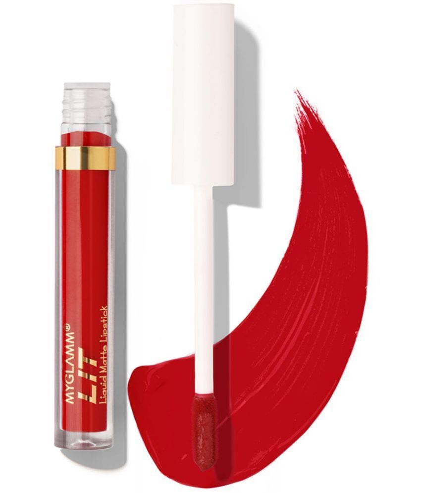     			MYGLAMM - Red Matte Lipstick 1.6