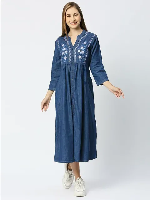 Snapdeal clearance denim kurti