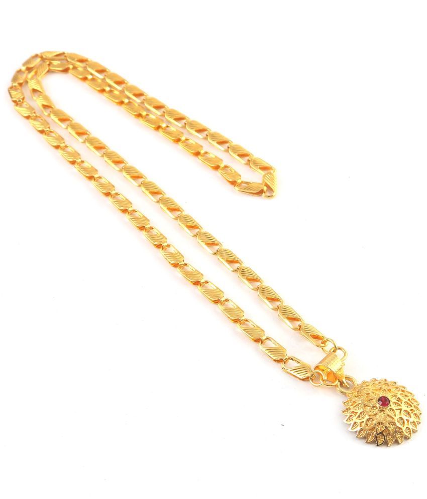     			Jewar Mandi - Gold Pendant ( Pack of 1 )