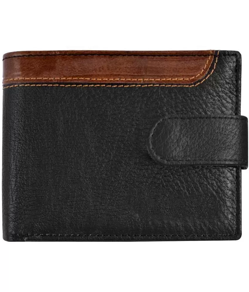 Buy RAGE GAZE - Black PU Men's Short Wallet ( Pack of 1 ) Online at Best  Price in India - Snapdeal