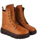 Shoetopia - Brown Women's Ankle Length Boots