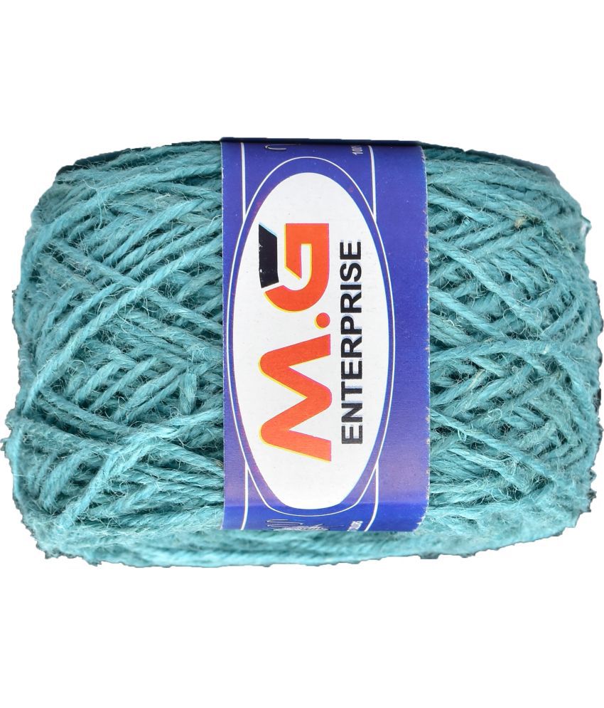     			3 Ply/Twisted Macrame Jute Cord/Dori Thread (100 Meters, 3mm) for Macrame DIY, Craft Work,Plant Hanger Ropes etc-V