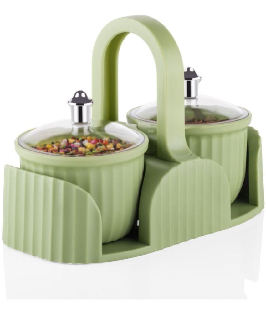     			Analog Kitchenware Dry Fruit/Masala/Dal Plastic Green Pickle Container ( Set of 1 )