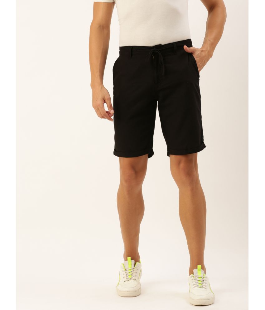     			Bene Kleed Black Cotton Blend Men's Chino Shorts ( Pack of 1 )