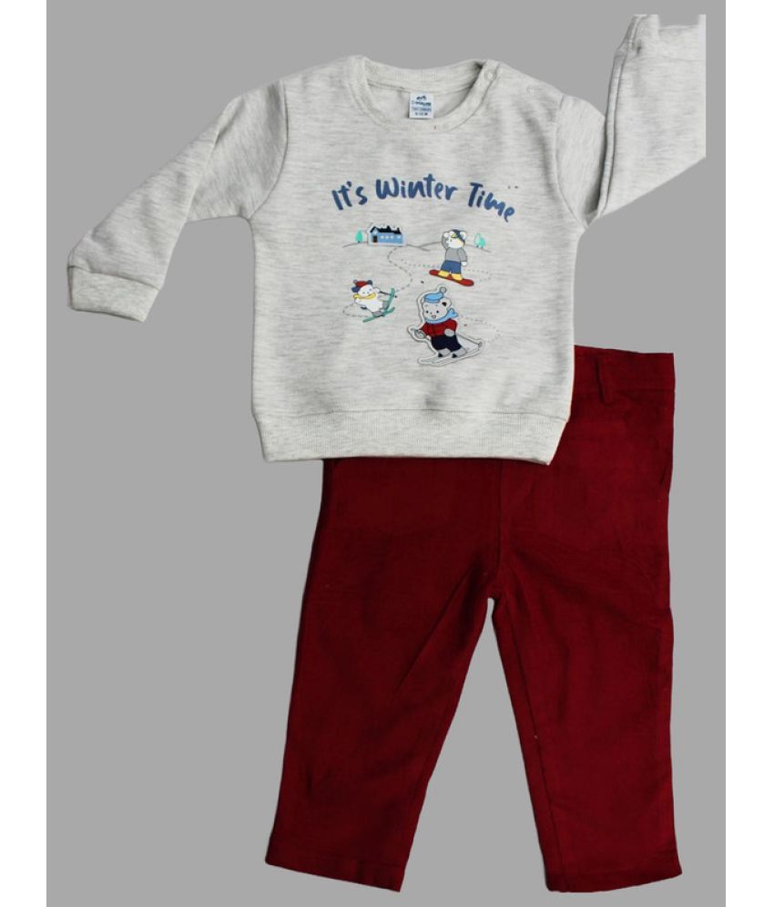     			Dollar Multi Cotton Blend Baby Boy T-Shirt & Trouser ( Pack of 1 )