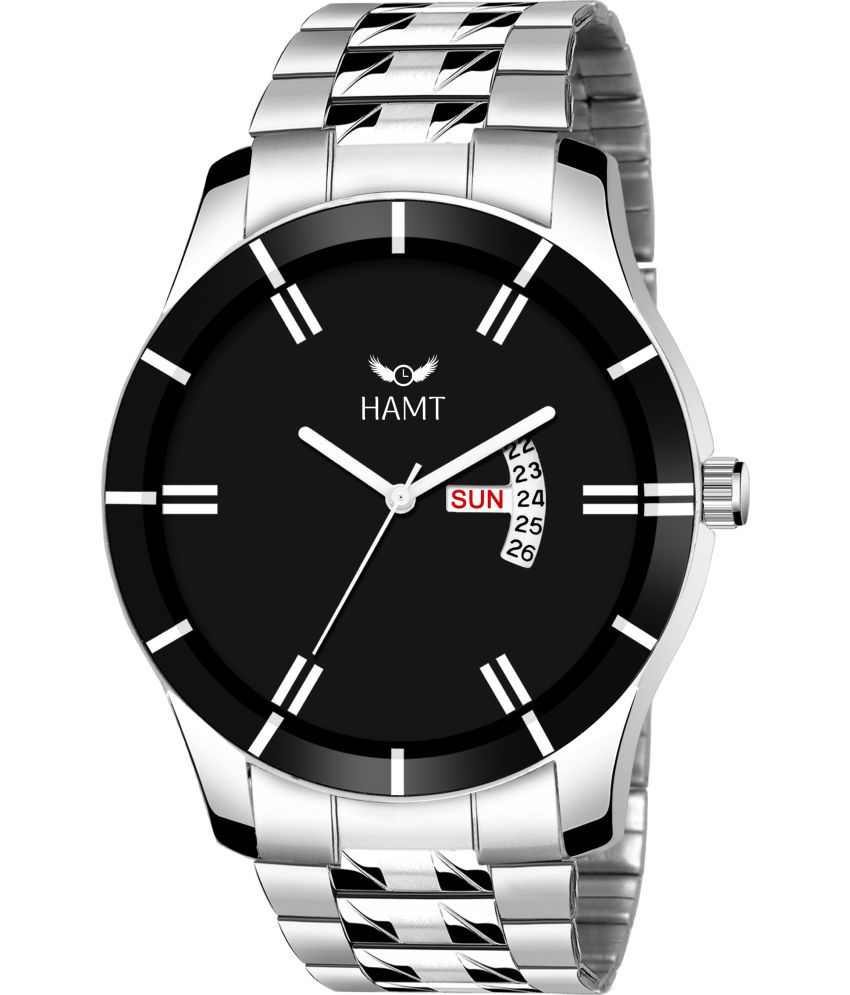     			HAMT Silver Stainless Steel Analog Men's Watch