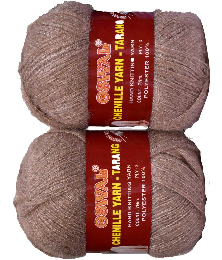     			Represents Oswal  3 Ply Knitting  Yarn Wool,  Choclate 500 gm  Art-HFC