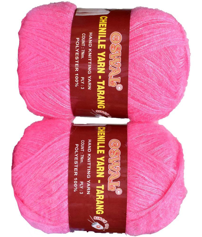     			Represents Oswal  3 Ply Knitting  Yarn Wool,  Deep Pink 600 gm  Art-HFD