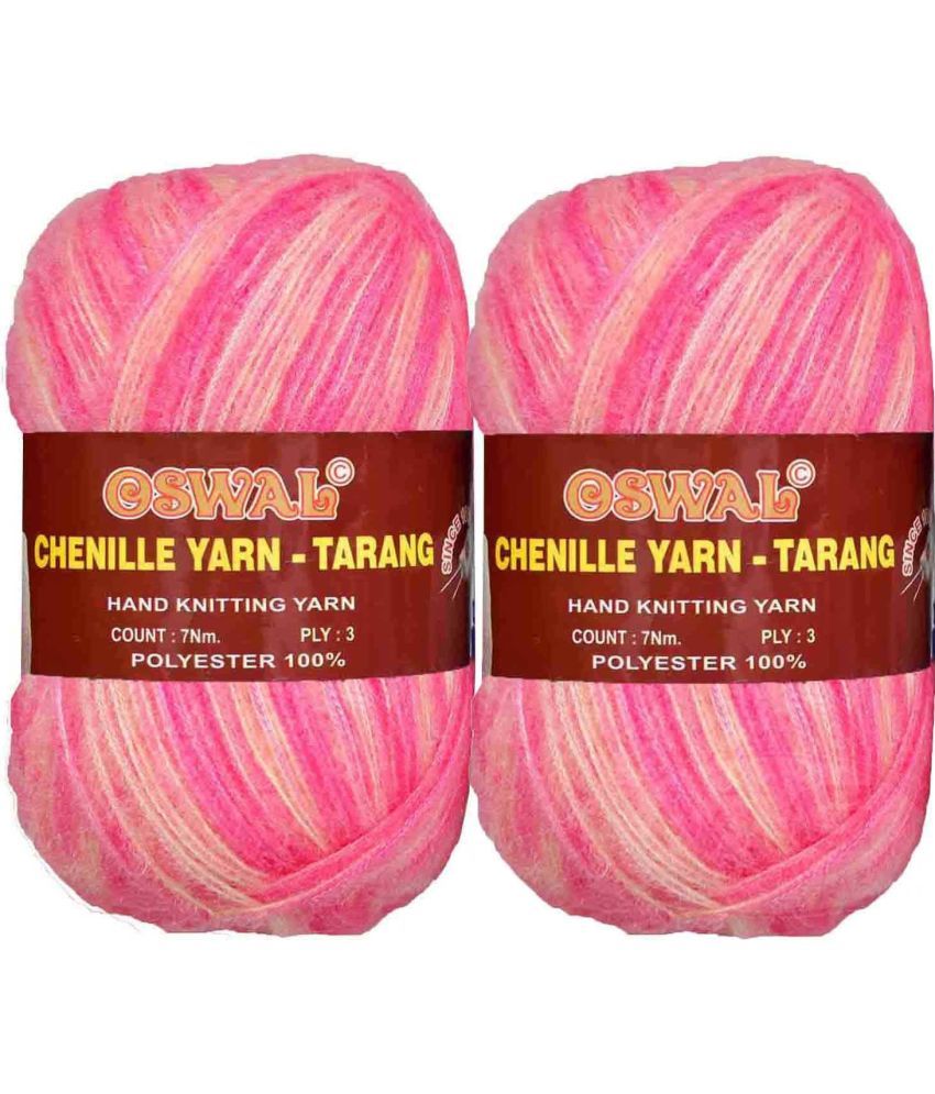     			Represents Oswal  3 Ply Knitting  Yarn Wool,  Multi Strawberry 200 gm Art-HDE