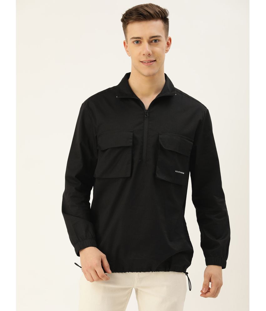     			Bene Kleed 100% Cotton Regular Fit Solids Full Sleeves Men's Casual Shirt - Black ( Pack of 1 )