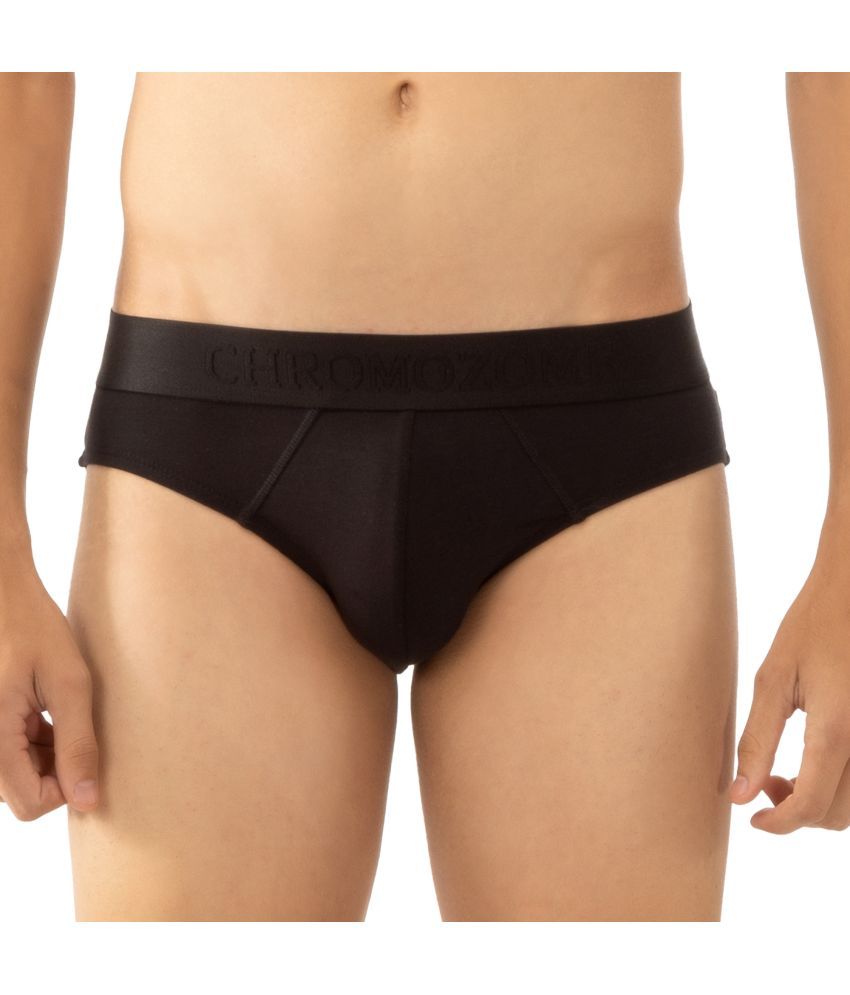     			Chromozome Black CZ 304 Briefs Modal Men's Briefs ( Pack of 1 )