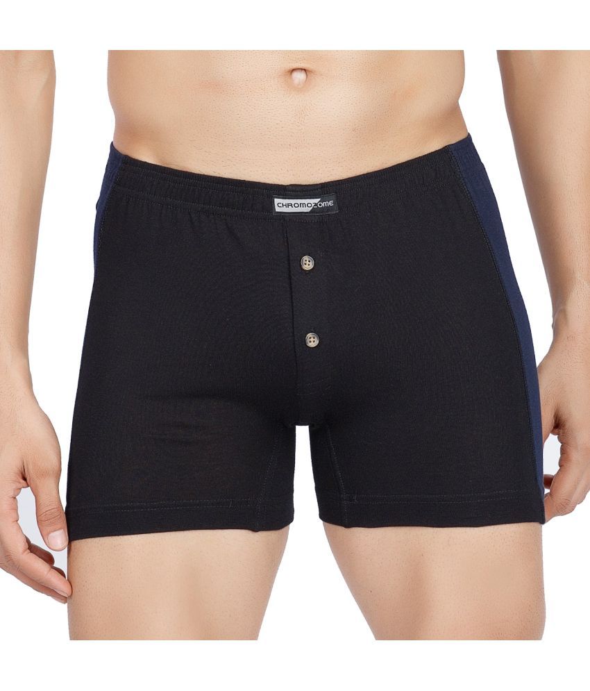     			Chromozome Black CZ 409 Trunks Cotton Men's Trunks ( Pack of 1 )