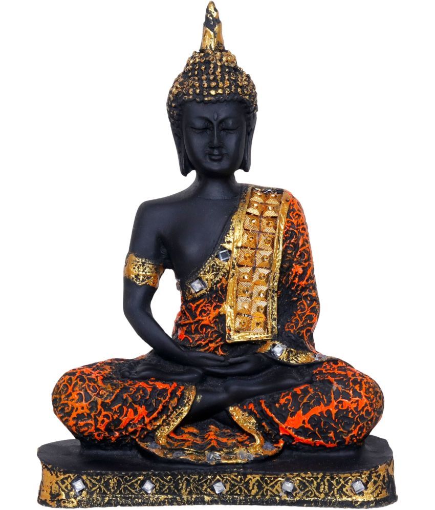     			GW Creations Samadhi Buddha Showpiece 23 cm - Pack of 1