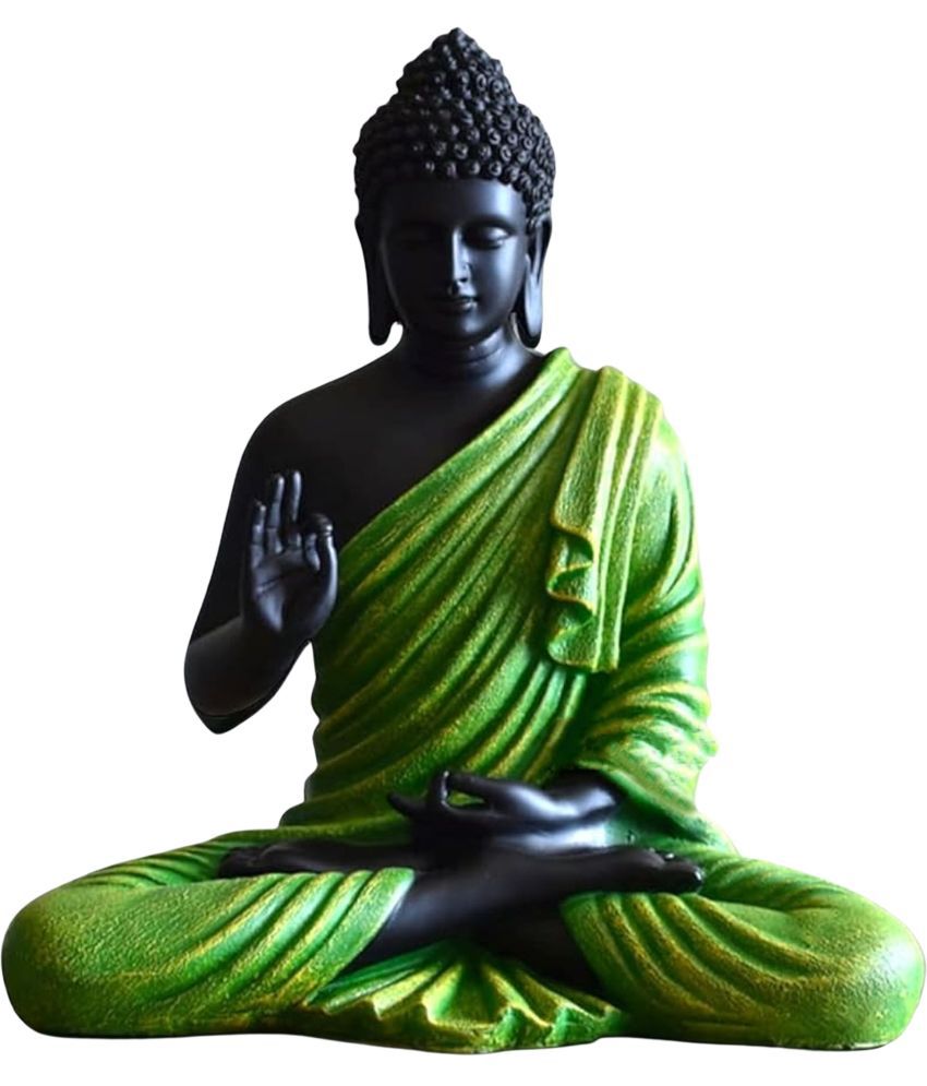     			GW Creations Samadhi Buddha Showpiece 35 cm - Pack of 1