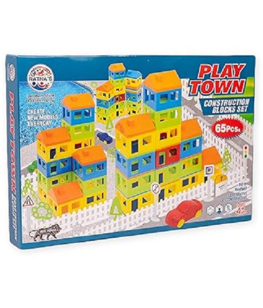     			RATNA'S Play Town Building Blocks for Kids
