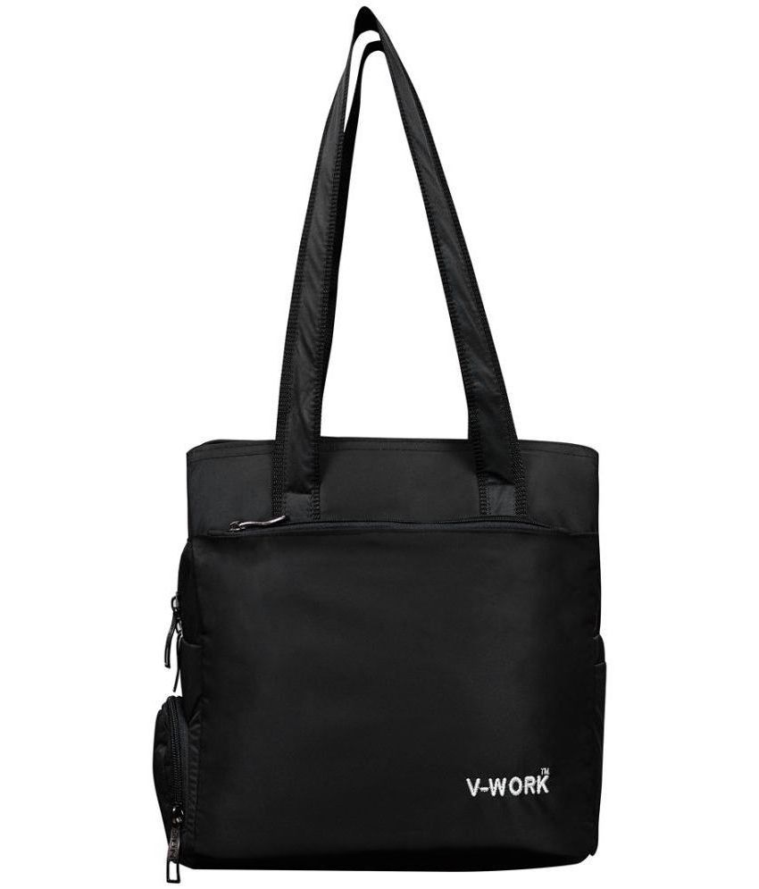     			V-WORK BAG Black Shopping Bags ( 1 Pc )