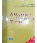 A Glossary of Literary Terms by M.H. Abrams