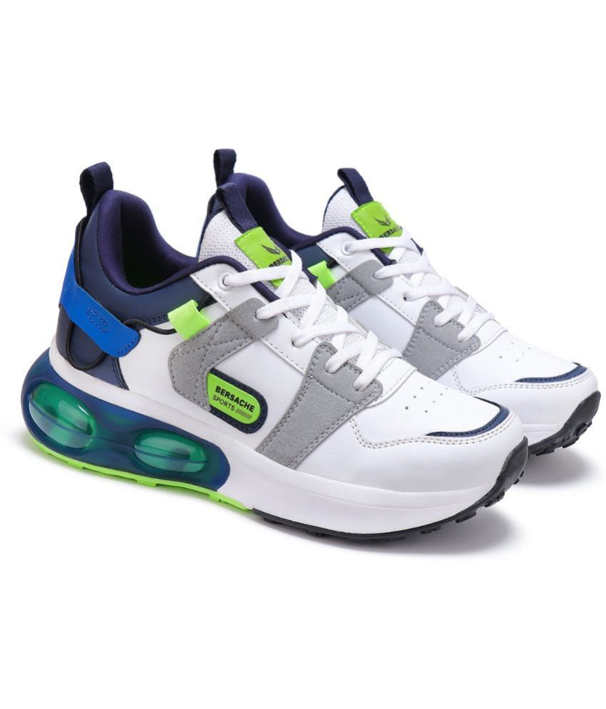     			Bersache Blue Men's Sports Running Shoes