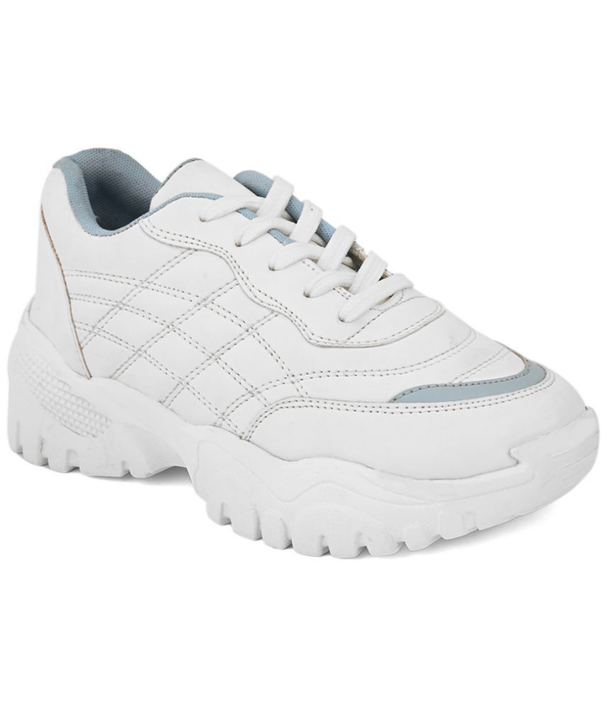     			Fashion Victim White Women's Sneakers