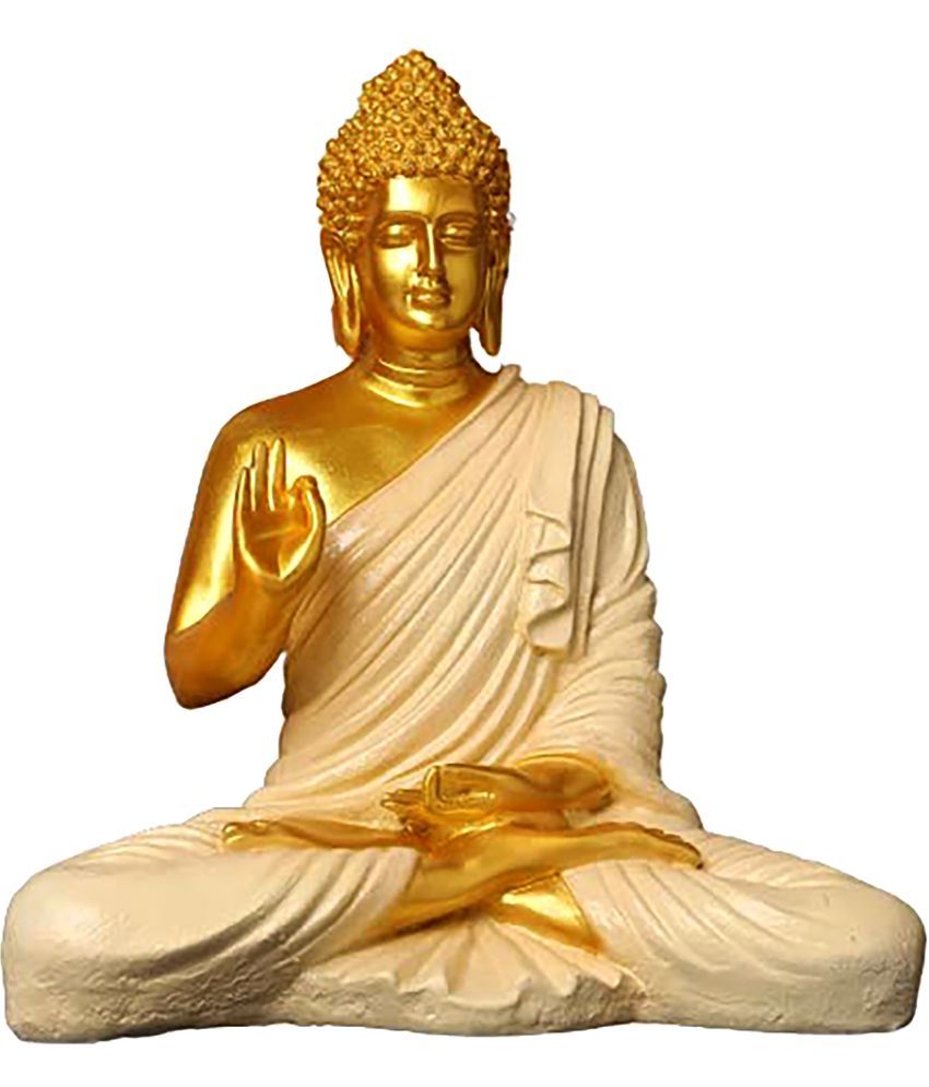     			GW Creations Samadhi Buddha Showpiece 38 cm - Pack of 1