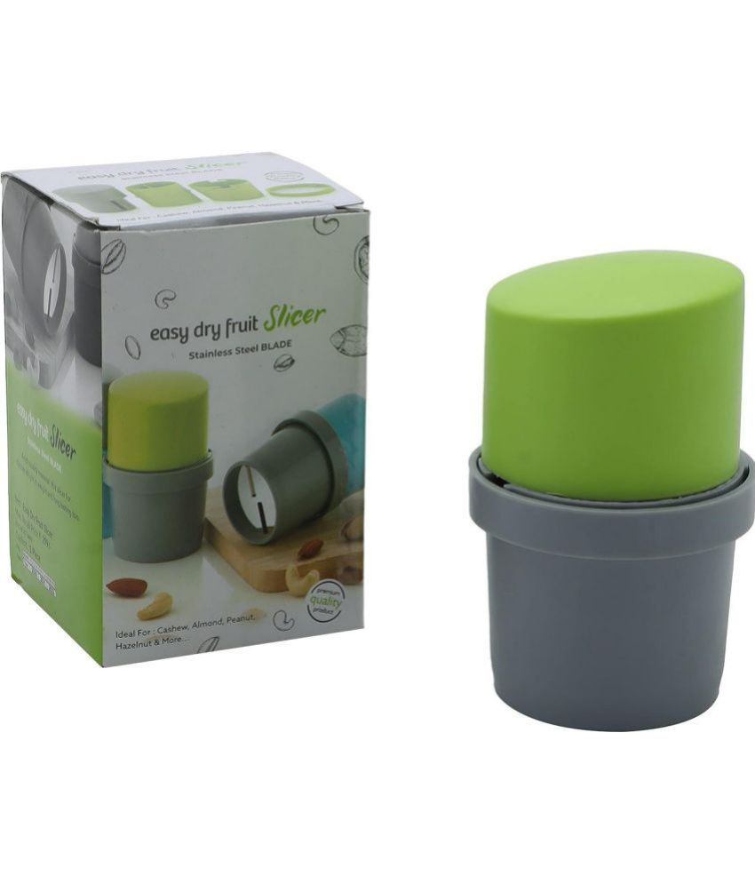     			Home Lane Stainless Steel Dry Fruits Grater ( Pack of 1 ) - Green