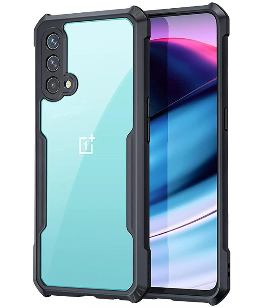     			NBOX Bumper Cases Compatible For TPU Glossy Cases Oneplus Nord CE 5G ( Pack of 1 )
