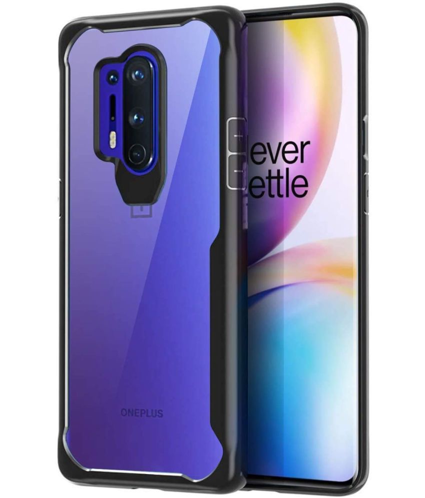     			NBOX Bumper Cases Compatible For TPU Glossy Cases Oneplus 8 Pro ( Pack of 1 )