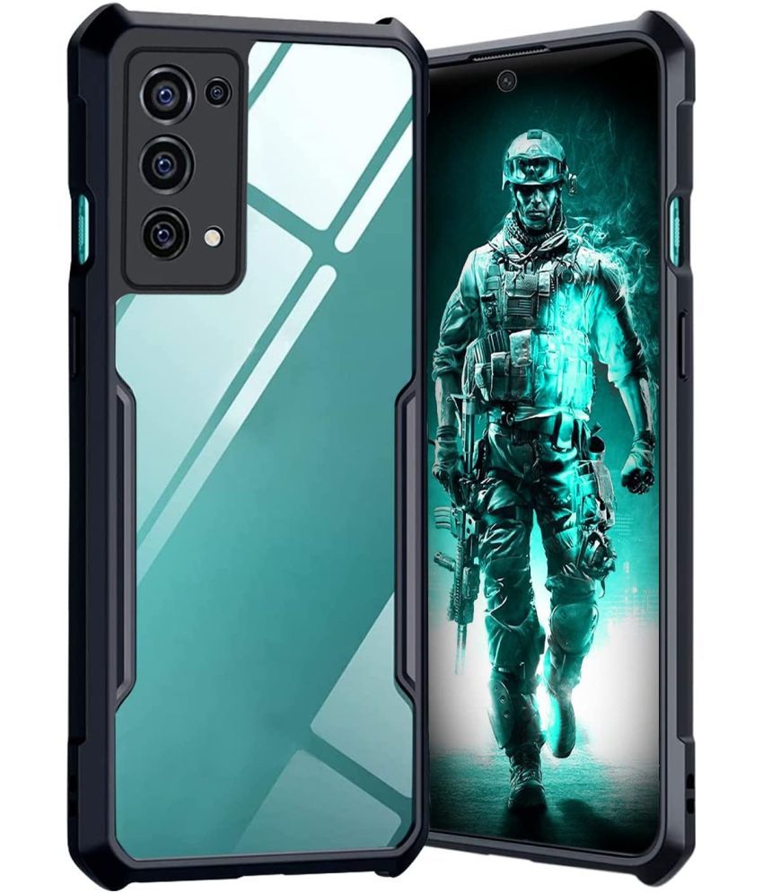     			NBOX Bumper Cases Compatible For TPU Glossy Cases Oppo Reno 5 Pro ( Pack of 1 )