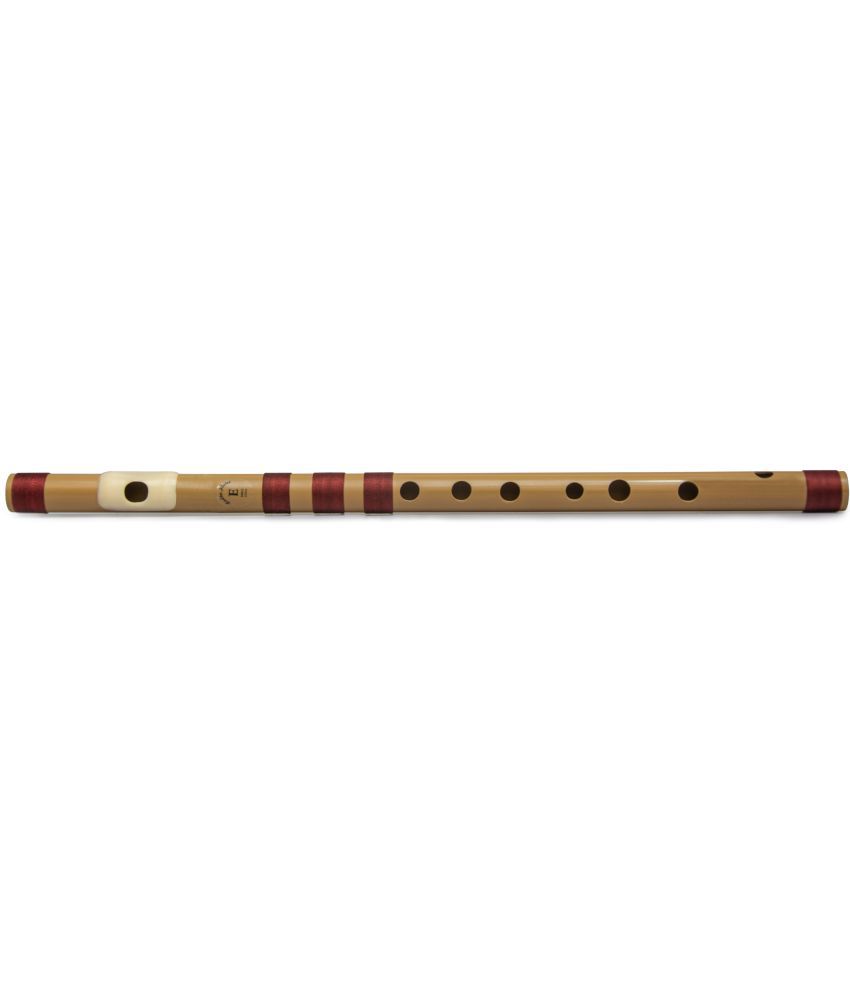     			Radhe Flutes PVC Fiber E Natural Bansuri Middle Octave LEFT Handed
