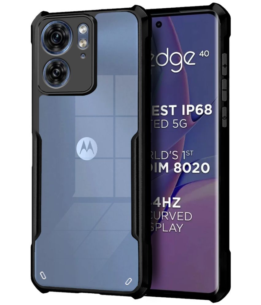     			Fashionury Bumper Cases Compatible For Rubber Motorola Edge 40 5G ( Pack of 1 )