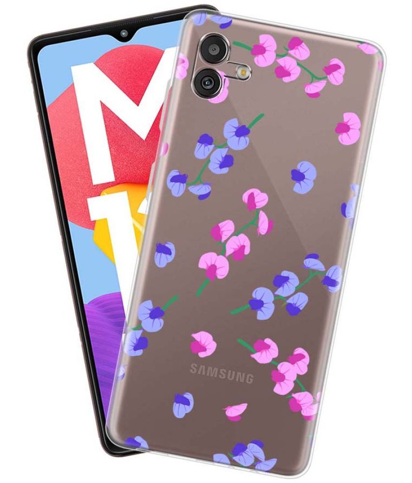     			Fashionury Multicolor Printed Back Cover Silicon Compatible For Samsung Galaxy M13 5g ( Pack of 1 )