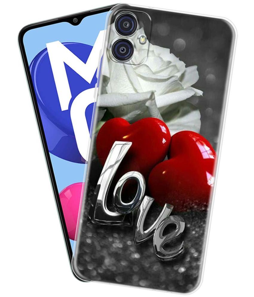     			Fashionury Multicolor Printed Back Cover Silicon Compatible For Samsung Galaxy M04 ( Pack of 1 )